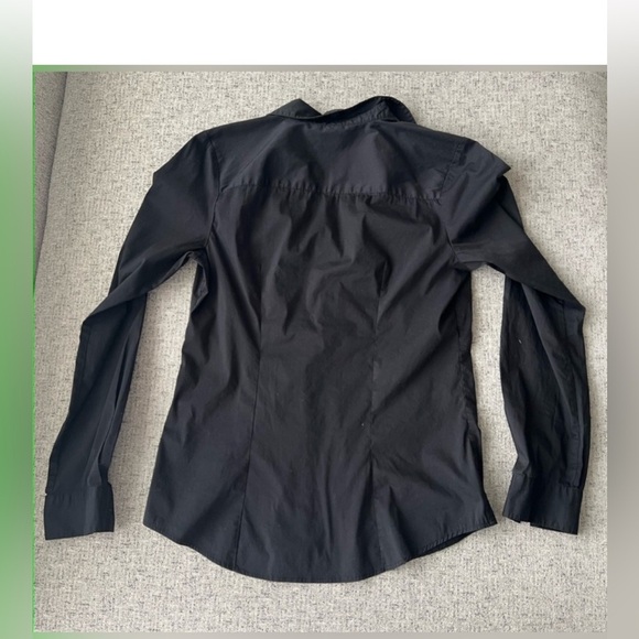 H&M REGULAR FIT EASY-IRON SHIRT- Small PTP 19.5 - Picture 4 of 6